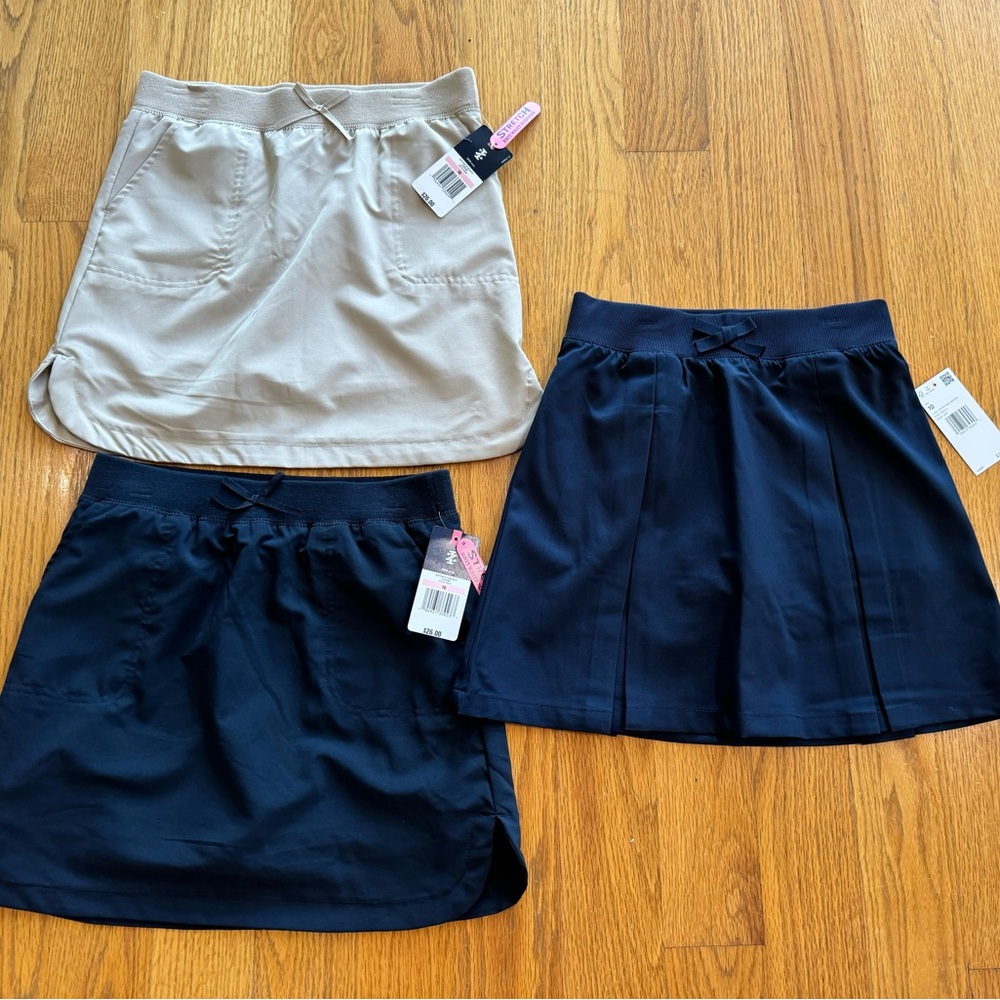 NWT! Size 10 uniform skirts - set of 3. French Toast and IZOD